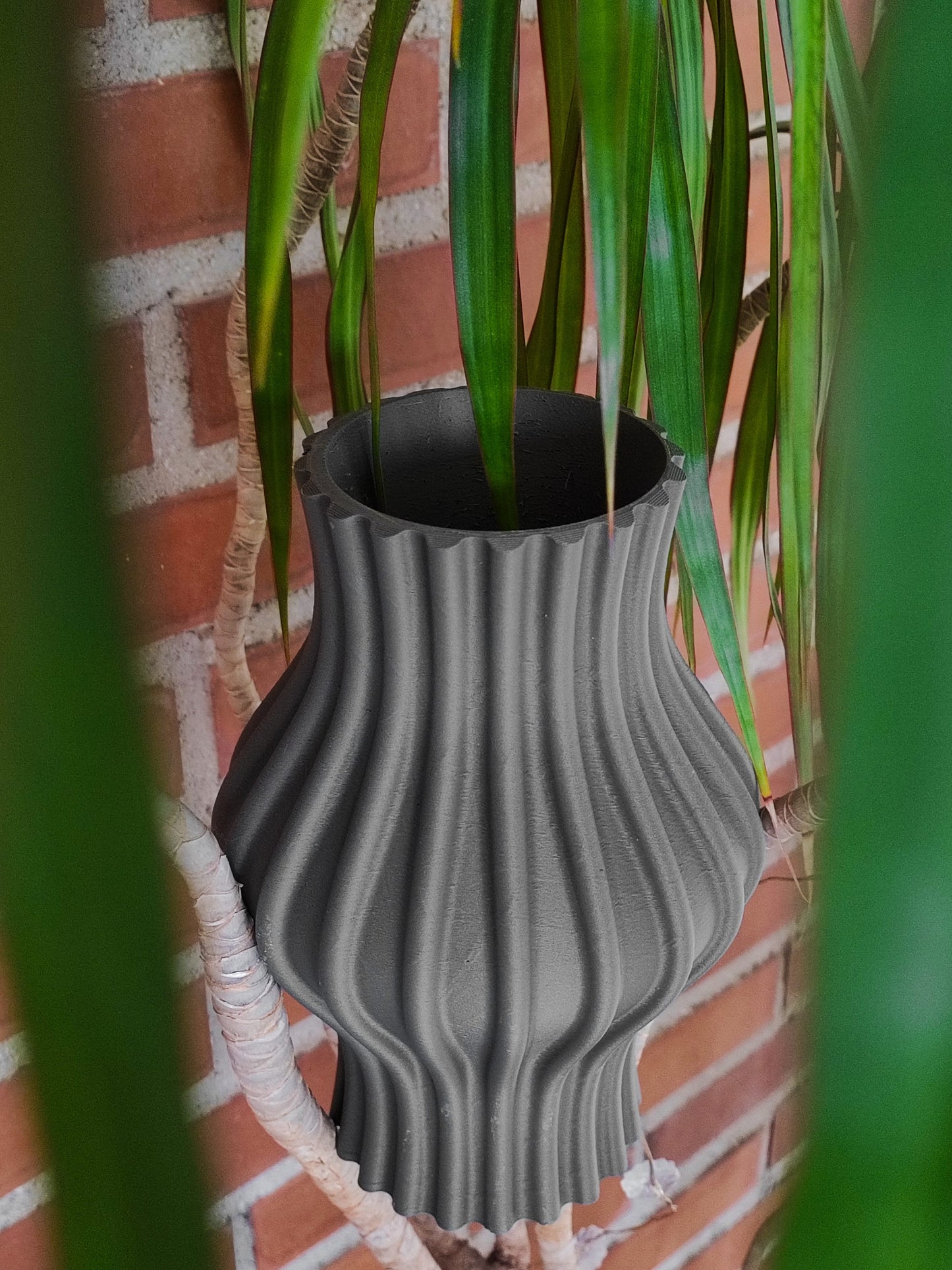 Creaserra Tronco Vase, Modern Home Decor, 3d Printed