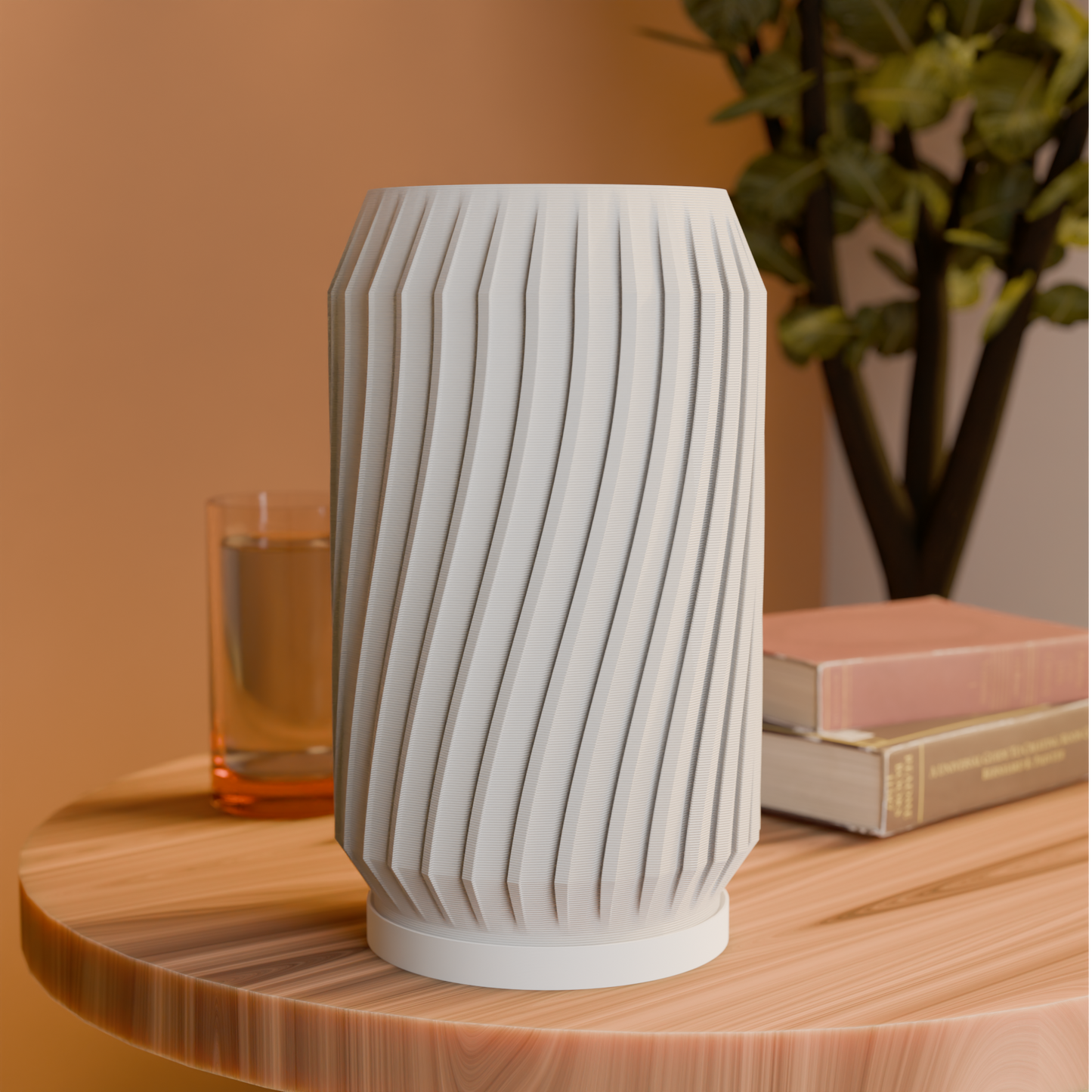 Modular Glow: 3D Printed Table Lamp with Interchangeable Lampshades