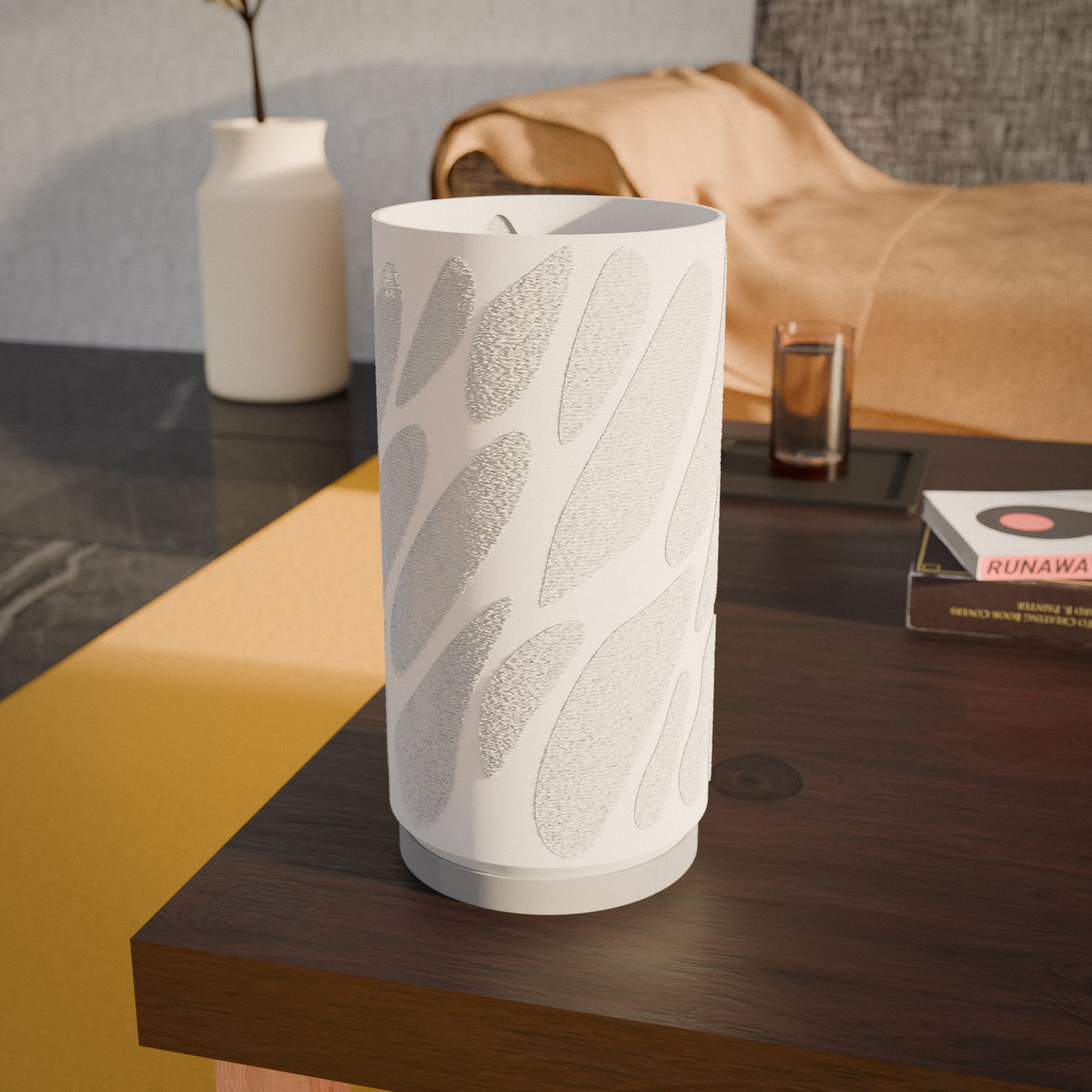 Modular Glow: 3D Printed Table Lamp with Interchangeable Lampshades