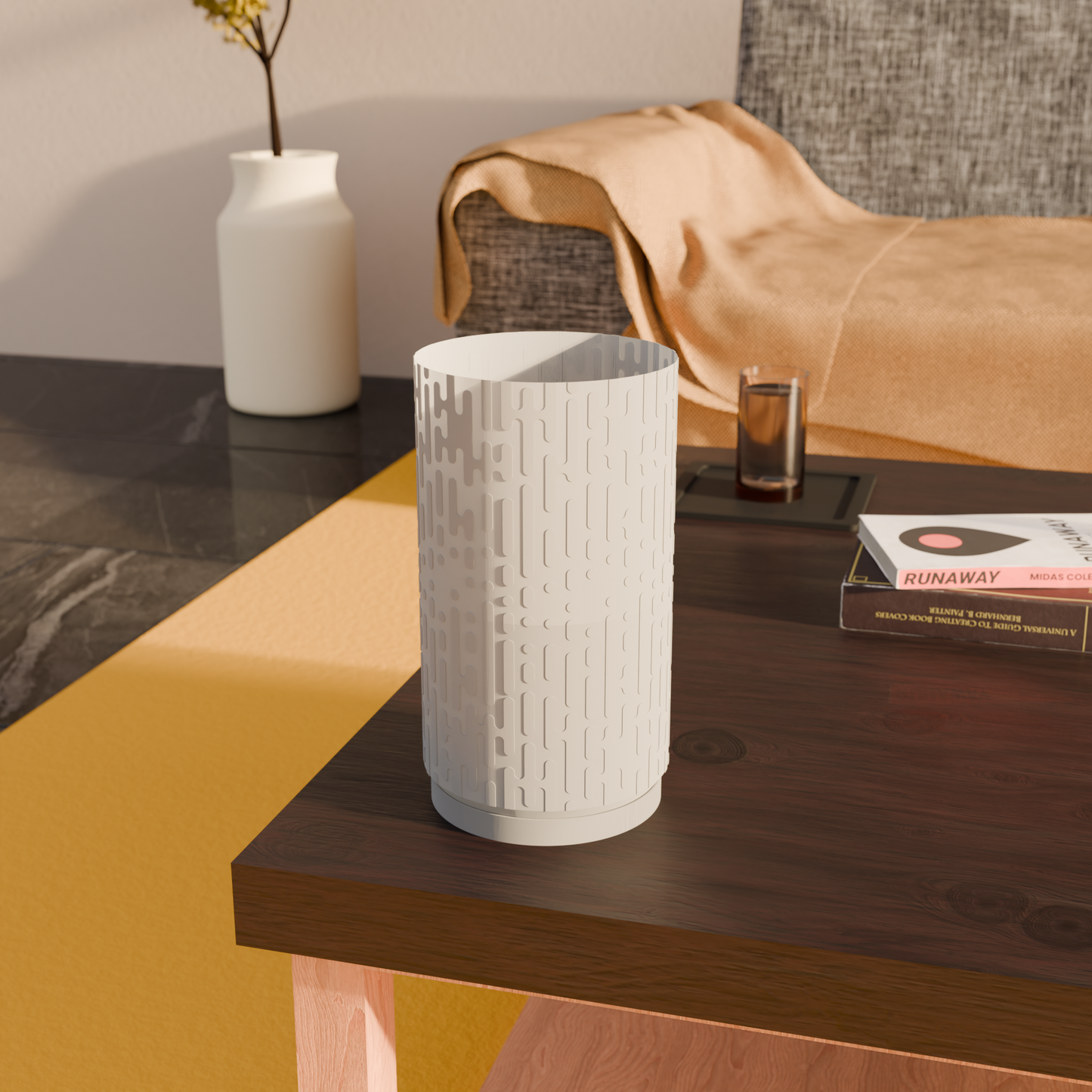 Modular Glow: 3D Printed Table Lamp with Interchangeable Lampshades