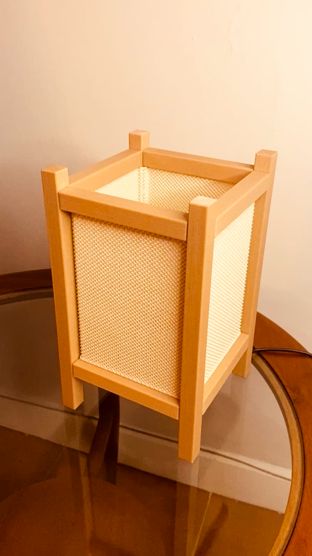 Riku Lamp – Japanese Inspired 3D Printed Organic Table Light