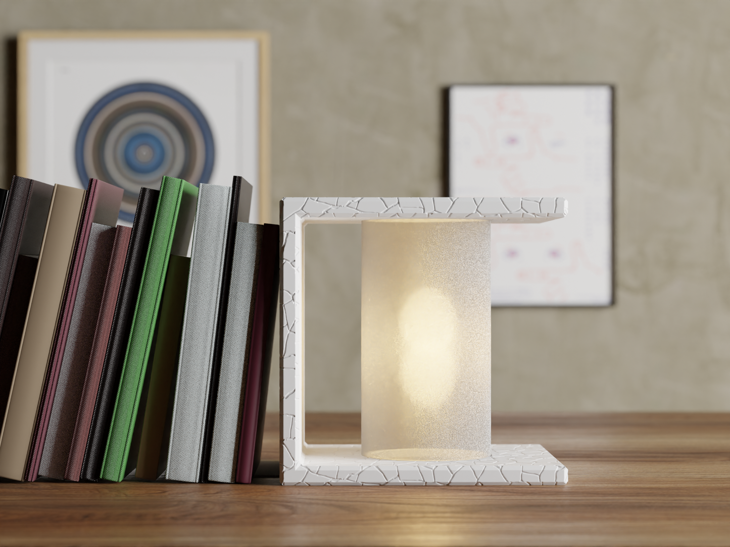 The Book Nook – 3D Printed USB-Powered Lamp for Book Lovers