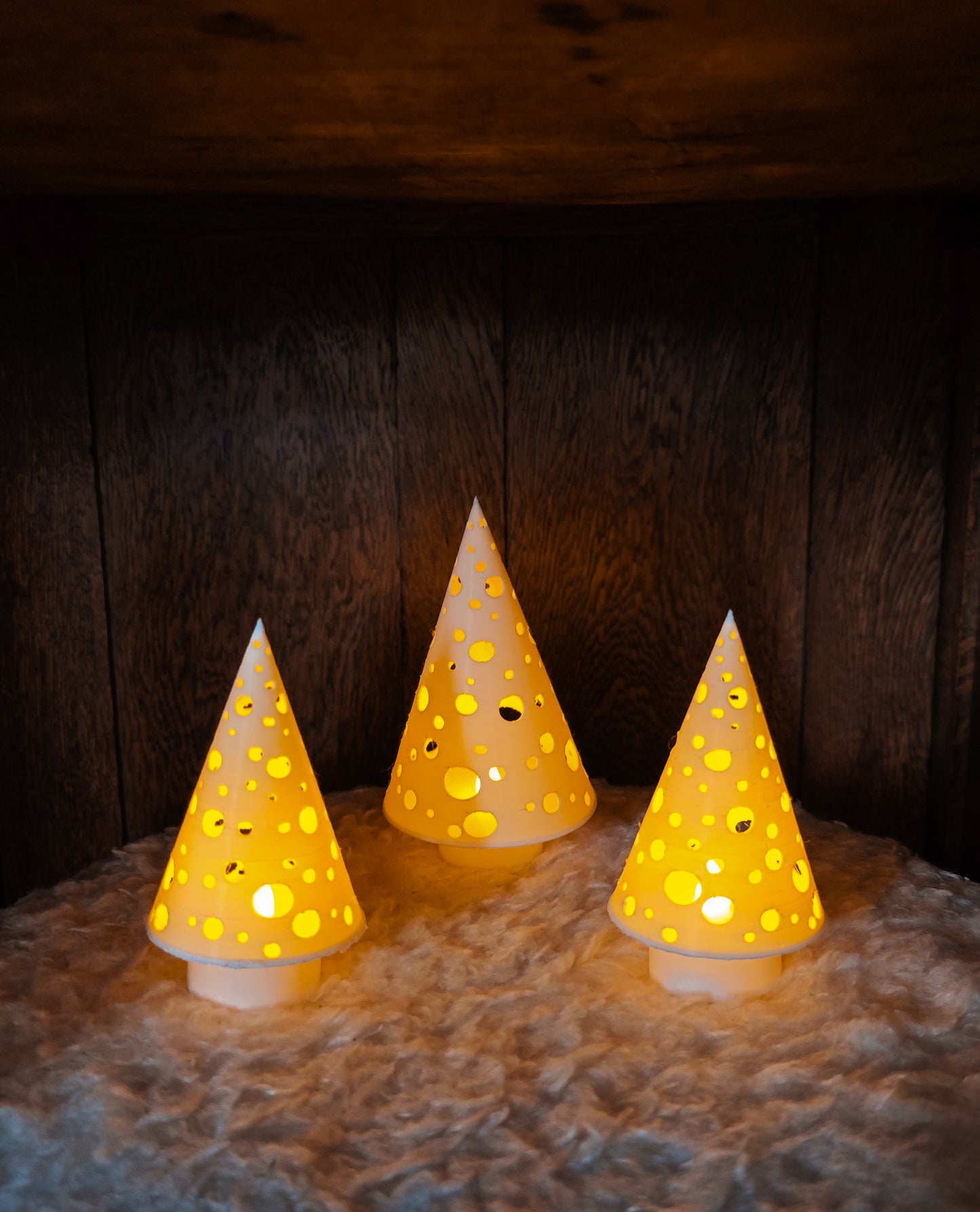 Christmas Tree Candle Topper