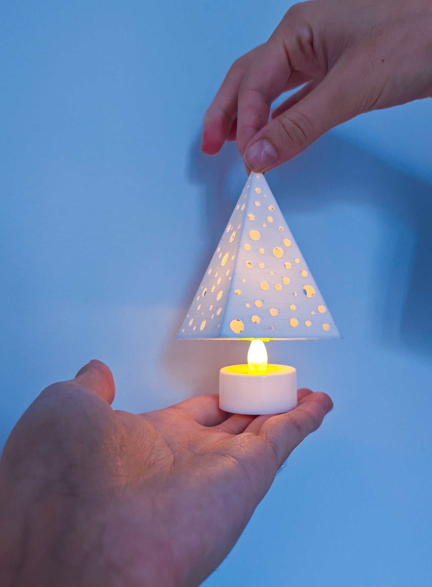 Christmas Tree Candle Topper