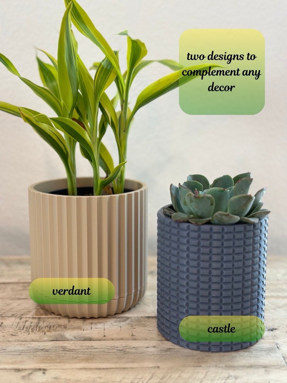 Transform Your Space with these decorative Wall-mounted Planters!