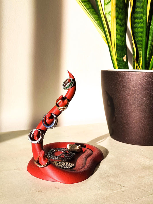 Polipo Jewelry Stand - Inspired by the oceans most majestic creature - the octopus!