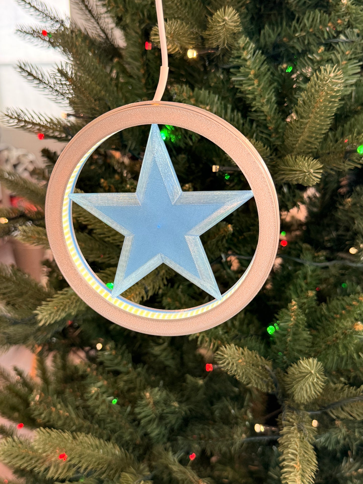 Filipino Parol – Solid Color Edition (3000K USB LED, Silver or Gold Shell)