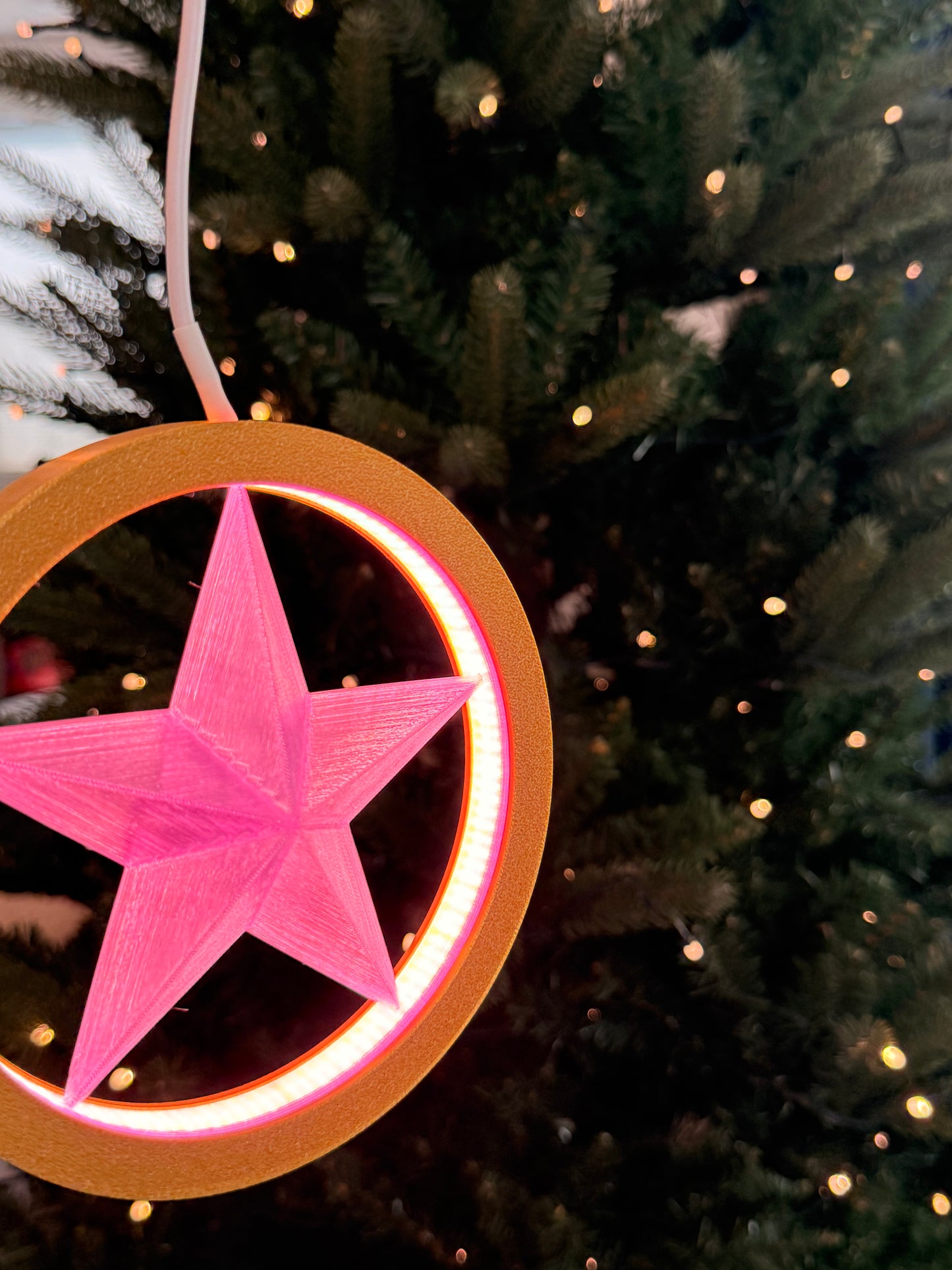 Filipino Parol – Solid Color Edition (3000K USB LED, Silver or Gold Shell)