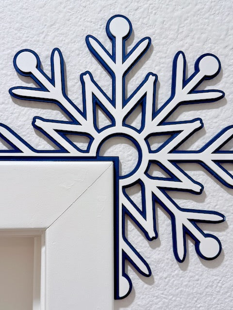 Snowflake Door Corner