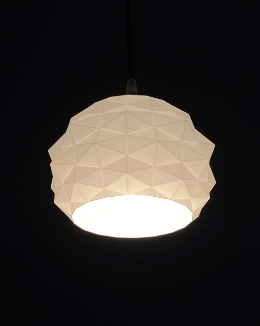 Poly Lamp – Modern Geometric 3D Printed Lampshade