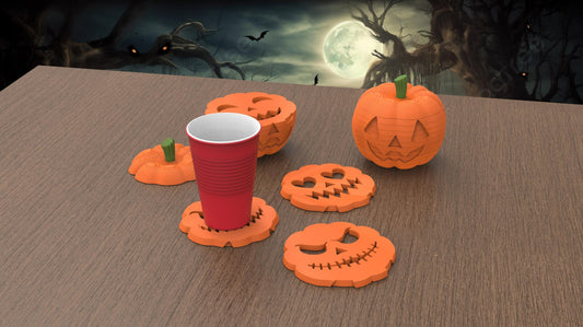 Pumkin Coasters